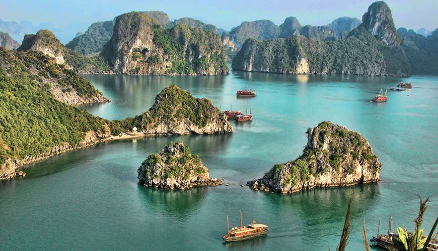 Halong bay Northern Vietnam