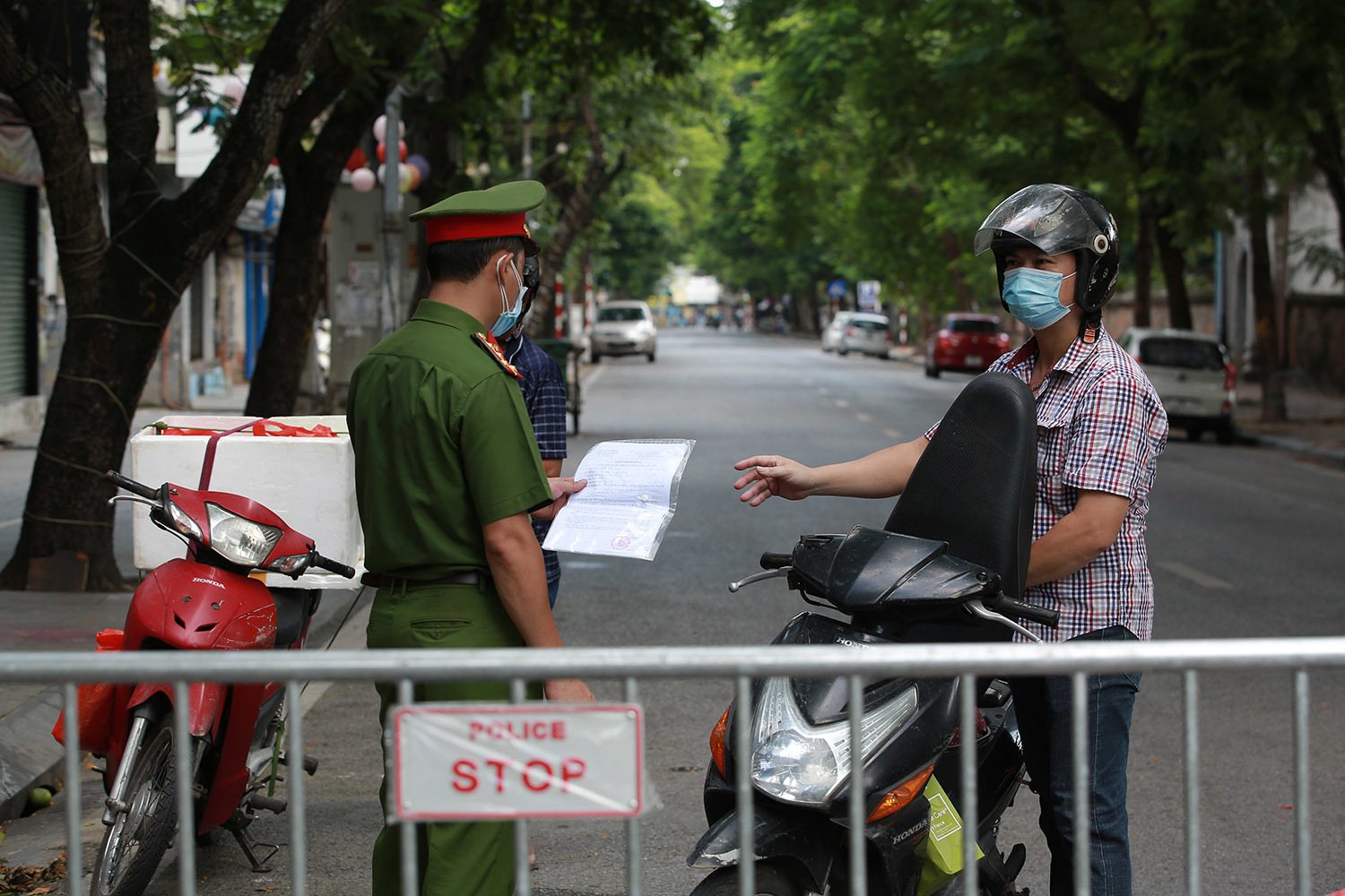 isolated zone in Hanoi